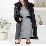 ベルト付き中綿ダウン風ロングコート | JULIA BOUTIQUE | 詳細画像6