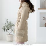 ベルト付き中綿ダウン風ロングコート | JULIA BOUTIQUE | 詳細画像18