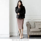 ノーカラーフェイクファーショートジャケット | JULIA BOUTIQUE | 詳細画像8