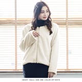ノーカラーフェイクファーショートジャケット | JULIA BOUTIQUE | 詳細画像14
