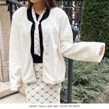 ノーカラーフェイクファーショートジャケット | JULIA BOUTIQUE | 詳細画像18