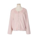 ノーカラーフェイクファーショートジャケット | JULIA BOUTIQUE | 詳細画像35