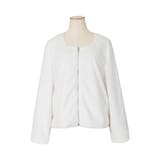 ノーカラーフェイクファーショートジャケット | JULIA BOUTIQUE | 詳細画像36