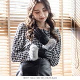 ファー付きフェイクレザー手袋 | JULIA BOUTIQUE | 詳細画像5
