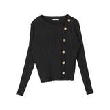 ボタンポイント長袖ニットトップス | JULIA BOUTIQUE | 詳細画像18