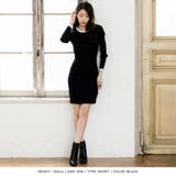 丈が選べるパイピング長袖ニットワンピース | JULIA BOUTIQUE | 詳細画像9