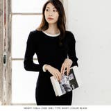 丈が選べるパイピング長袖ニットワンピース | JULIA BOUTIQUE | 詳細画像13