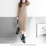 丈が選べるパイピング長袖ニットワンピース | JULIA BOUTIQUE | 詳細画像26