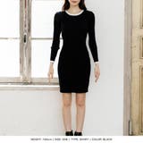 丈が選べるパイピング長袖ニットワンピース | JULIA BOUTIQUE | 詳細画像27