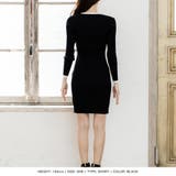 丈が選べるパイピング長袖ニットワンピース | JULIA BOUTIQUE | 詳細画像29