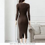 丈が選べるパイピング長袖ニットワンピース | JULIA BOUTIQUE | 詳細画像32