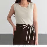 選べる2丈 パイピングリボンノースリーブニットワンピース | JULIA BOUTIQUE | 詳細画像15