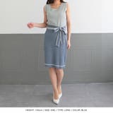 選べる2丈 パイピングリボンノースリーブニットワンピース | JULIA BOUTIQUE | 詳細画像16