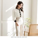 バルーンスリーブ配色カーディガン | JULIA BOUTIQUE | 詳細画像7