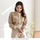 バルーンスリーブ配色カーディガン | JULIA BOUTIQUE | 詳細画像13
