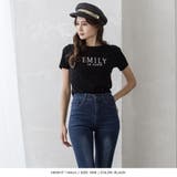 EMILY刺繍ロゴデザインTシャツ | JULIA BOUTIQUE | 詳細画像6