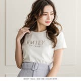 EMILY刺繍ロゴデザインTシャツ | JULIA BOUTIQUE | 詳細画像8