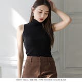 選べるVネック ハイネック パーソナルカラーノースリーブニットトップス | JULIA BOUTIQUE | 詳細画像11