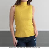 選べるVネック ハイネック パーソナルカラーノースリーブニットトップス | JULIA BOUTIQUE | 詳細画像34