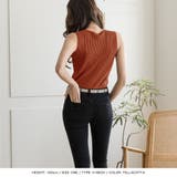 選べるVネック ハイネック パーソナルカラーノースリーブニットトップス | JULIA BOUTIQUE | 詳細画像39