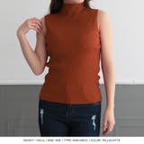 選べるVネック ハイネック パーソナルカラーノースリーブニットトップス | JULIA BOUTIQUE | 詳細画像40