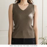 選べるVネック ハイネック パーソナルカラーノースリーブニットトップス | JULIA BOUTIQUE | 詳細画像46