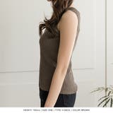 選べるVネック ハイネック パーソナルカラーノースリーブニットトップス | JULIA BOUTIQUE | 詳細画像47
