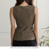 選べるVネック ハイネック パーソナルカラーノースリーブニットトップス | JULIA BOUTIQUE | 詳細画像48