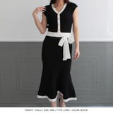 丈が選べるパイピングマーメイドニットワンピース | JULIA BOUTIQUE | 詳細画像9