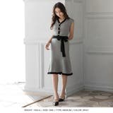 丈が選べるパイピングマーメイドニットワンピース | JULIA BOUTIQUE | 詳細画像10