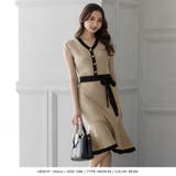 丈が選べるパイピングマーメイドニットワンピース | JULIA BOUTIQUE | 詳細画像17