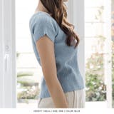 無地&パイピングスクエアネック半袖リブニットトップス | JULIA BOUTIQUE | 詳細画像21