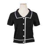 配色ポロ襟ニットトップス | JULIA BOUTIQUE | 詳細画像17
