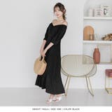 2wayショルダーリネンマキシ丈ワンピース | JULIA BOUTIQUE | 詳細画像5
