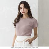 選べるVネック Uネック パーソナルカラー半袖ニットトップス | JULIA BOUTIQUE | 詳細画像16