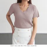 選べるVネック Uネック パーソナルカラー半袖ニットトップス | JULIA BOUTIQUE | 詳細画像17