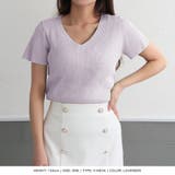 選べるVネック Uネック パーソナルカラー半袖ニットトップス | JULIA BOUTIQUE | 詳細画像19