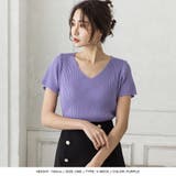 選べるVネック Uネック パーソナルカラー半袖ニットトップス | JULIA BOUTIQUE | 詳細画像25
