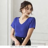 選べるVネック Uネック パーソナルカラー半袖ニットトップス | JULIA BOUTIQUE | 詳細画像27