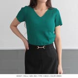 選べるVネック Uネック パーソナルカラー半袖ニットトップス | JULIA BOUTIQUE | 詳細画像32