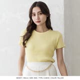 選べるVネック Uネック パーソナルカラー半袖ニットトップス | JULIA BOUTIQUE | 詳細画像33