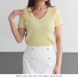 選べるVネック Uネック パーソナルカラー半袖ニットトップス | JULIA BOUTIQUE | 詳細画像34