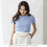 選べるVネック Uネック パーソナルカラー半袖ニットトップス | JULIA BOUTIQUE | 詳細画像35