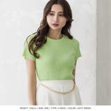 選べるVネック Uネック パーソナルカラー半袖ニットトップス | JULIA BOUTIQUE | 詳細画像39