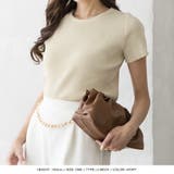 選べるVネック Uネック パーソナルカラー半袖ニットトップス | JULIA BOUTIQUE | 詳細画像41