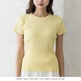 選べるVネック Uネック パーソナルカラー半袖ニットトップス | JULIA BOUTIQUE | 詳細画像48