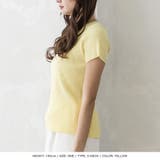 選べるVネック Uネック パーソナルカラー半袖ニットトップス | JULIA BOUTIQUE | 詳細画像49