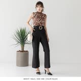 バックルベルト付きフレアパンツ | JULIA BOUTIQUE | 詳細画像5