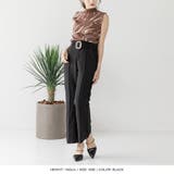 バックルベルト付きフレアパンツ | JULIA BOUTIQUE | 詳細画像8