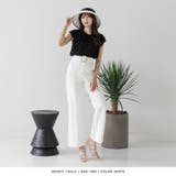 バックルベルト付きフレアパンツ | JULIA BOUTIQUE | 詳細画像13